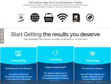 Tablet Screenshot of octsolutions.com